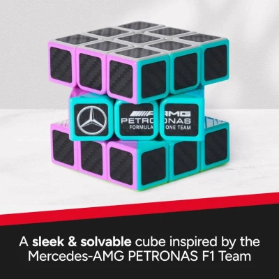 Spin Master HRA Rubikova kostka Mercedes F1 originál 3x3 dětský hlavolam
