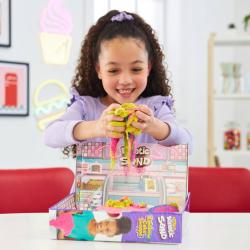 Spin Master Kinetic Sand cukrárna kraetivní set tekutý písek s nástroji