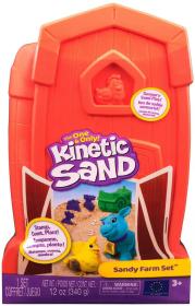SPIN MASTER Kinetic Sand Farma herní set tekutý písek 340g s doplňky SPIN MASTER Kinetic Sand Farma herní set tekutý písek 340g s doplňky