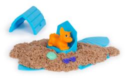 Spin Master Kinetic Sand pejsek v boudě herní set kinetický písek 4 druhy