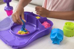 Spin Master Kinetic Sand SquishMotion set kinetický písek s nástroji