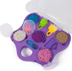 Spin Master Kinetic Sand Variety Case kinetický písek s nástroji v kufříku
