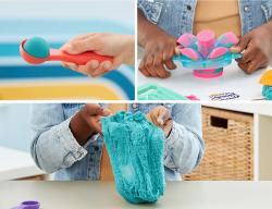 Spin Master Kinetic Sand velký herní set kinetický písek s formičkami a nástroji