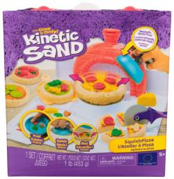 Spin Master Kinetic Sand výroba pizzy kreativní set kinetický písek s nástroji
