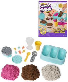 Spin Master Kinetic Sand výroba zmrzlin kreativní set magický písek s nástroji