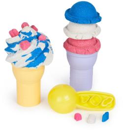 Spin Master Kinetic Sand zmrzlinárna kreativní set tekutý písek s nástroji