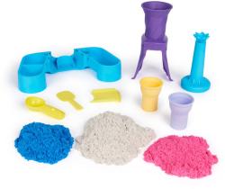 Spin Master Kinetic Sand zmrzlinárna kreativní set tekutý písek s nástroji