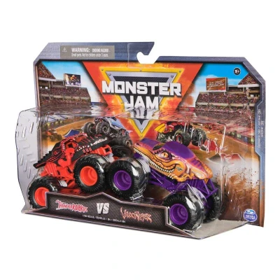 Spin Master Monster Jam auto kovové Monster Truck set 2ks různé druhy