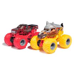 Spin Master MONSTER JAM - sběratelský kovový model auta Monster Truck, set 2 modelů, assort, 1:64