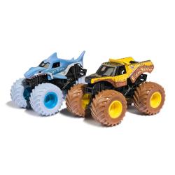 Spin Master MONSTER JAM - sběratelský kovový model auta Monster Truck, set 2 modelů, assort, 1:64