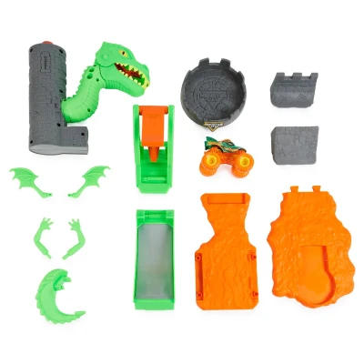 Spin Master Monster Jam Souboj s drakem herní set dráha s autíčkem
