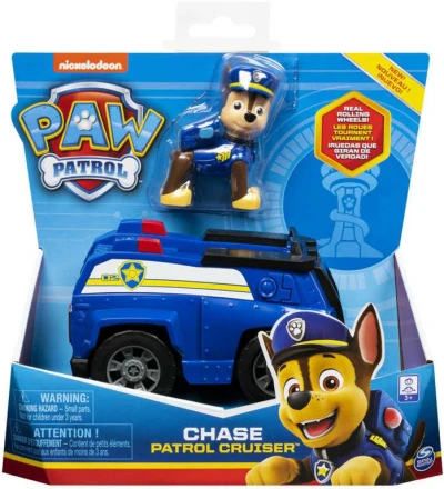 Spin Master Paw Patrol auto Tlapková Patrola set s figurkou Chase