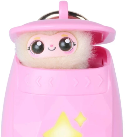Spin Master PEEKIMO Zvířátko růžové interaktivní na baterie Světlo Zvuk