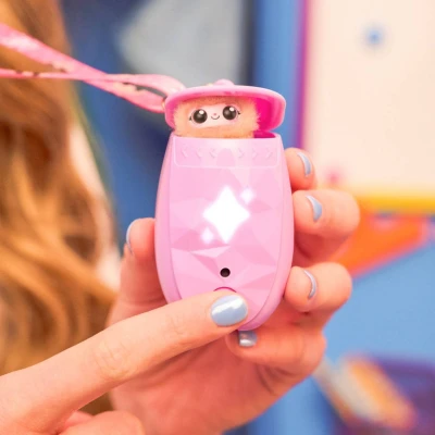 Spin Master PEEKIMO Zvířátko růžové interaktivní na baterie Světlo Zvuk