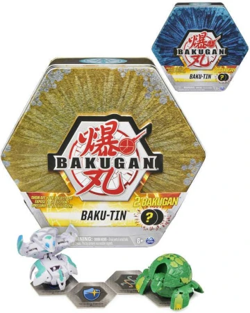 Spin Master Plechový box s exkluzivním Bakuganem s3 s doplňky 2 druhy