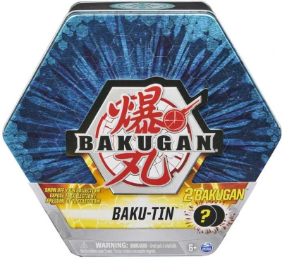 Spin Master Plechový box s exkluzívnym Bakuganom s3 s doplnkami 2 druhy