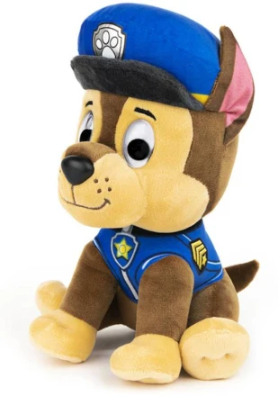 Spin Master GUNG PLYŠ Tlapková patrola (Paw Patrol) Chase 23cm (plyšová hračka)