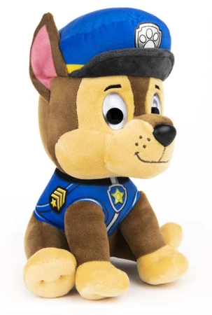 Spin Master GUNG PLYŠ Tlapková patrola (Paw Patrol) Chase 23cm (plyšová hračka)
