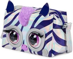 Spin Master Purse Pets interaktivní metalická kabelka Zebra mrká na baterie Zvuk