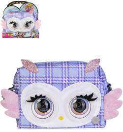 Spin Master Purse Pets Kabelka interaktivní sovička mrkací na baterie Zvuk PLYŠ Spin Master Purse Pets Kabelka interaktivní sovička mrkací na baterie Zvuk PLYŠ