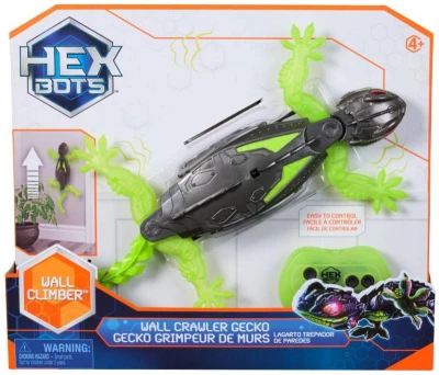 Spin Master RC Gekon Hex Bots lezoucí po stěnách na baterie Světlo USB