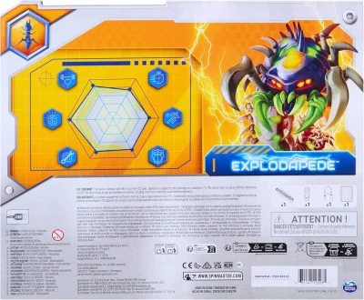 Spin Master RC Stonožka vystřelující Hex Bots na baterie Světlo