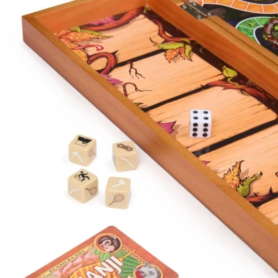 Spin Master DŘEVO Jumanji dřevěná edice (společenská hra)