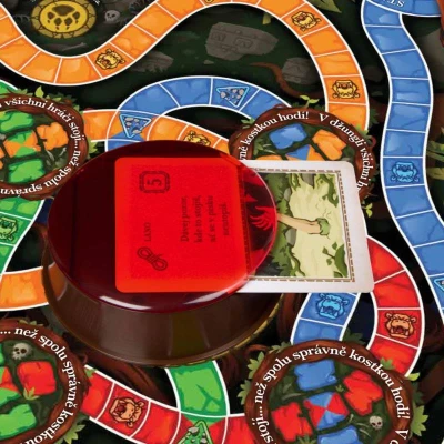 Spin Master DŘEVO Jumanji dřevěná edice (společenská hra)