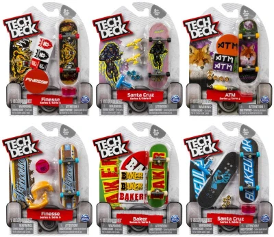 Spin Master Tech Deck Fingerboard prstový skateboard rôzne druhy