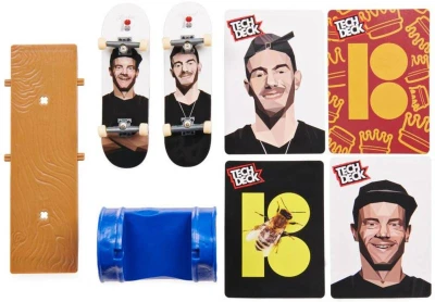 Spin Master Tech Deck Fingerboard set 2 ks s prekážkou 3 druhy