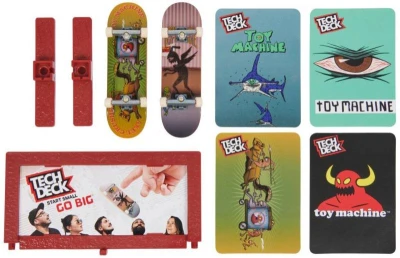 Spin Master Tech Deck Fingerboard set 2 ks s prekážkou 3 druhy