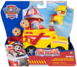 Spin Master Tlapková Patrola Fire Rescue set auto + postavička Rubble