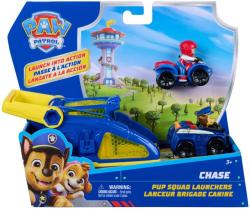 Spin Master Tlapková patrola set vystřelovací zařízení + 2 autíčka Chase