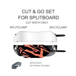 Splitboard Skins Cut Go MONTAMIX 160 mm