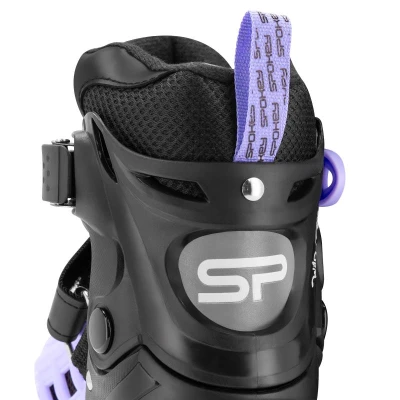 Spokey 4ONE 4v1 fialové dětské brusle