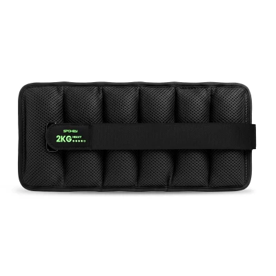 Spokey ACTIVE FORM černá 2 kg sada závaží na ruce a nohy