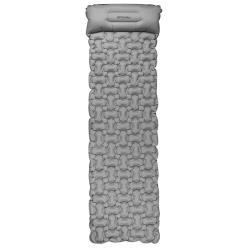 Spokey AIR BED PILLOW BIG Samonafukovací matrace s polštářkem 213x62x6 cm, šedá Spokey AIR BED PILLOW BIG Samonafukovací matrace s polštářkem 213x62x6 cm, šedá