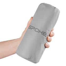 Spokey AIR BED PILLOW BIG Samonafukovací matrace s polštářkem 213x62x6 cm, šedá
