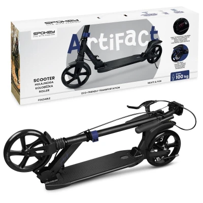 Spokey ARTIFACT Koloběžka s kotoučovou brzdou, kolečka 200 mm