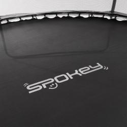 Spokey BOUNCE Trampolína 305 cm s ochrannou sítí a schůdky, černo-zelená