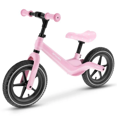 Spokey BROOMI 12 růžové dětské odrážedlo Spokey BROOMI 12 růžové dětské odrážedlo