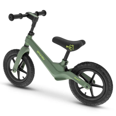 Spokey BROOMI 12 zelené dětské odrážedlo