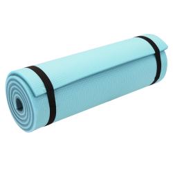 Spokey CAMPINOS Turistická dvouvrstvá karimatka, 180 x 50 x 1 cm, modrá