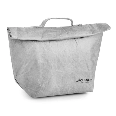 Spokey EKO FRIENDLY CARTA Termo obal na svačinu s poutkem, šedý, 20 x 12 x 30 cm