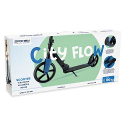 Spokey CITY FLOW Kolobežka, kolieska 200 mm, navy