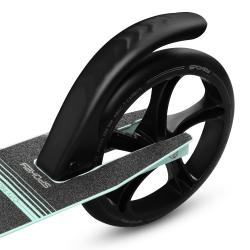 Spokey CITY FLOW PRO Koloběžka s ruční brzdou, kolečka 200 mm, mintová