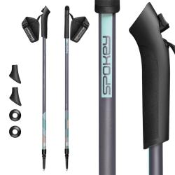 Spokey CLOUD Hole Nordic Walking, 2dílné, mint Spokey CLOUD Hole Nordic Walking, 2dílné, mint