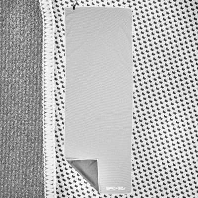 Spokey COSMO Chladící rychleschnoucí ručník 31 x 84 cm, šedý