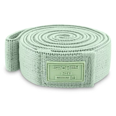 Spokey COTI FLEX MEDIUM Posilovací textilní guma, 7-12 kg
