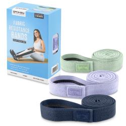 Spokey COTI FLEX SET Sada 3 posilovacích textilních gum